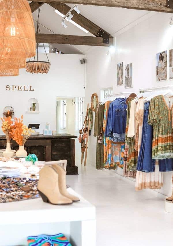 Boutique shopping in Byron Bay